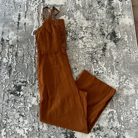 Old Navy Linen Blend Jumpsuit - Picture 1 of 4